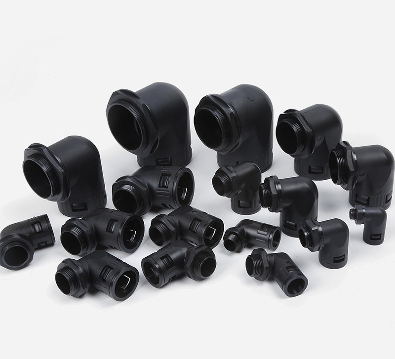 /Bellows Right Angle Connectors