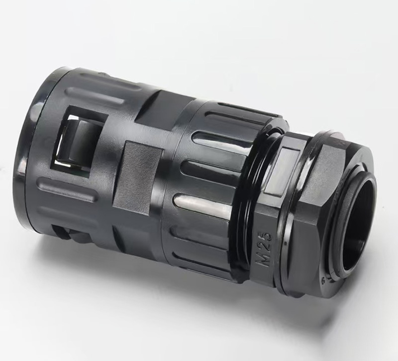 Corrugated Conduit Double Fixed Connector