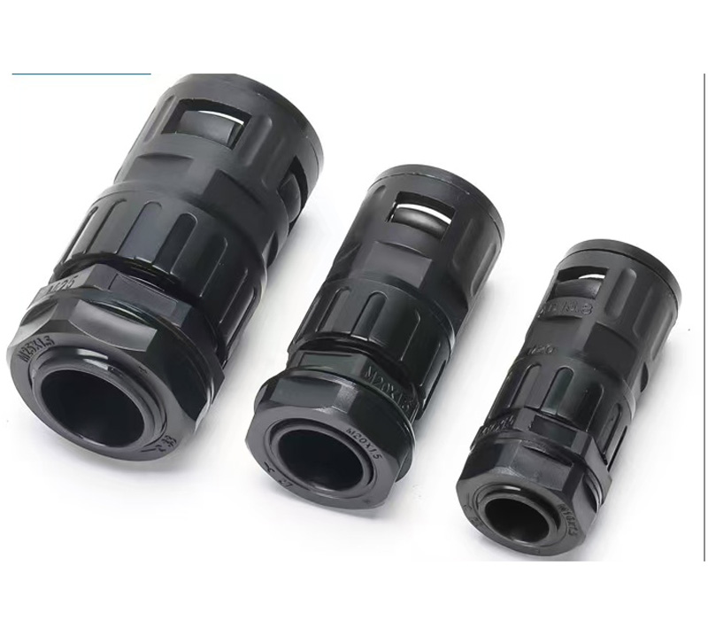 Corrugated Conduit Double Fixed Connector