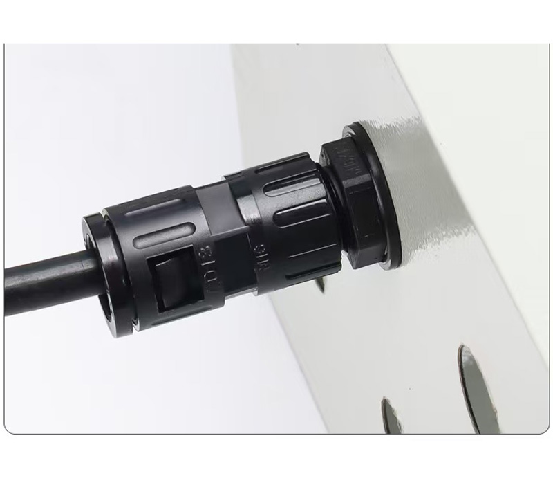 Corrugated Conduit Double Fixed Connector